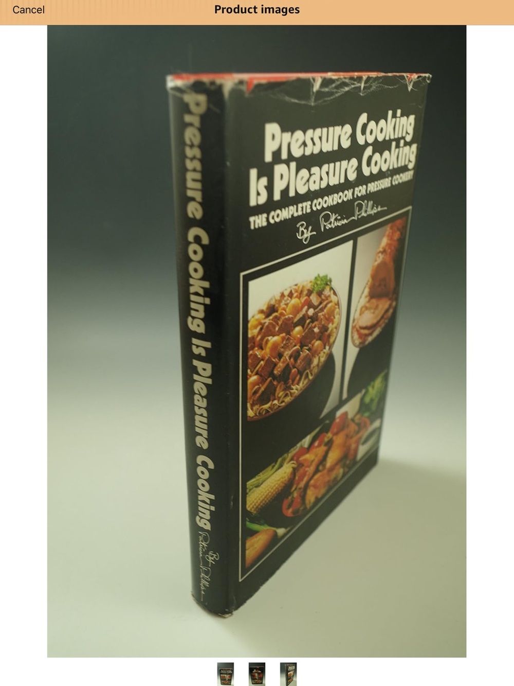 4/$20 Vintage Pressure Cooking Is Pleasure Cooking Hardcover Cookbook - Picture 2 of 6